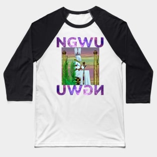 African Spirituality : NGWU NNA IKENGA By SIRIUS UGO ART Baseball T-Shirt